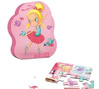 Eurekakids Ballerina 4 In 1 Puzzle Evolutivo