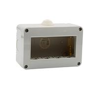 Eurekaled - Cassetta contenitore 502, 503, 504, da 2, 3 o 4 posti da muro (4 posti, Protezione IP20)