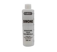 Eurex srl Dosatore Olio per Miscela 250 ml Personalizzato con Il Tuo Nome: Paolo. Completo di Tappo, Scala Graduata e percentuali 2-4% 2,5-5% 3-6% (1)