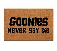 Eureya Goonies Never Say Die Zerbino per interni e salotti, cucina, tappetino in gomma, decorazione per la casa, 45 x 75 cm