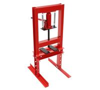 EurHomePlus Pressa da officina idraulica 6T, pressa idraulica in acciaio, 125 mm, per aiutare prese auto, cuscinetti, giunti sferici, giunti a U, ecc.