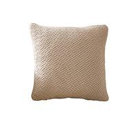 EURHOWING Federa per cuscino per divano e divano, morbida e decorativa, quadrata, decorativa, decorazione per la casa, per divano e camera da letto, 45 x 45 cm, 6 pezzi (federa, cammello)