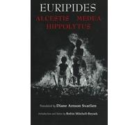 Euripides Alcestis, Medea, Hippolytus (Copertina rigida) Hackett Classics
