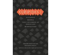 Euripides Euripides I (Tascabile) Complete Greek Tragedies