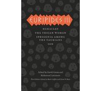 Euripides Euripides III (Tascabile) Complete Greek Tragedies