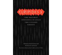 Euripides V (Copertina rigida) Complete Greek Tragedies