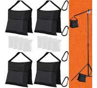 Eurmax Basic 10 x 10 EZ pop up Canopy Screen Houses riparo istantanea tendone gazebo + 4 pareti rimovibile con cerniera fine mesh + roller bag, 6 PCS