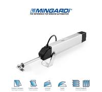 EURO 1 Mingardi - Attuatore elettrico a stelo per finestre a sporgere e lucernari