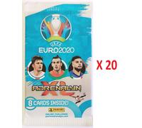 Euro 2020 Adrenalyn Cards Lotto 20 Bustine Promo Panini