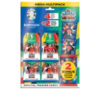 EURO 2024 Match Attax Mega Multipack Topps Carte Da Gioco