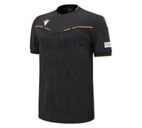 EURO 2024 UEFA ARBITRO CALCIO UFFICIALE MACRON SS - MAGLIA MATCH