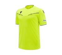 EURO 2024 UEFA ARBITRO CALCIO UFFICIALE MACRON SS - MAGLIA MATCH
