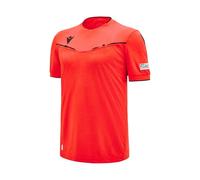 EURO 2024 UEFA ARBITRO CALCIO UFFICIALE MACRON SS - MAGLIA MATCH