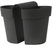Balkonhängetopf 33x25x25 Antracite Fioriera Piante Balcone Top