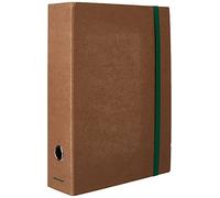 STARLINE - FMCXCPECO08ELP - Scatola progetto con elastico - cartone FSC- dorso 8 cm - 25x35 cm - avana - Starline - STL6103 - Conf. da 1 Pz. - FMCXCPECO08ELP