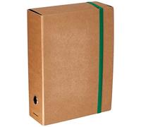 STARLINE - FMCXCPECO10ELP - Scatola progetto con elastico - cartone FSC - dorso 10 cm - 25x35 cm - avana - Starline - STL6104 - Conf. da 1 Pz. - FMCXCPECO10ELP