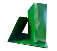 Euro-Cart Porta Documenti con Bottone Bilucido Dorso 12cm Confezione da 5 Cartella Portadocumenti Rigida in Cartone Presspan 1,1mm Faldoni Portadocumenti a Soffietto con Alette e Rivetti Made in Italy