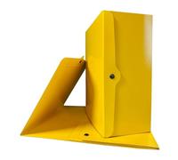 Euro-Cart Porta Documenti con Bottone Bilucido Dorso 15cm Confezione da 5 Cartella Portadocumenti Rigida in Cartone Presspan 1,1mm Faldoni Portadocumenti a Soffietto con Alette e Rivetti Made in Italy