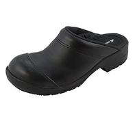 Euro-Dan Flex Zoccoli Sicurezza, Aperto con Pronose, Nero Sb + a + e + Src - Nero (Nero), 44 Eu