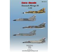 Euro Decals Dassault Mirage III ED-32121 Stampato Da Fantasy Printshop