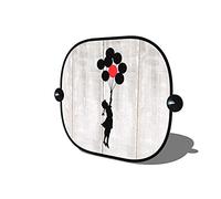EURO MARKETING MANUFACTURING Parasole Banksy's Graffiti per il finestrino laterale, 44 x 35 cm