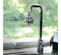 EURO MARKETING MANUFACTURING Super Getto-Miscelatore Multifunzione 1 Pezzo, Colori Assortiti Nero o Acciaio, Unica