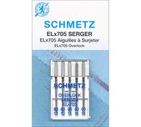 Euro-Notions, Aghi per tagliacuci ELX705, Misure 12/80 (2 Pezzi), 14/90 (3 Pezzi), Altri, Multicolore