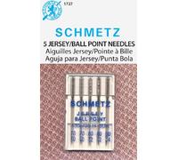 Euro-Notions Ball Point Machine Needles (Two each Size 10 and 12, One Size 14) - 5 per Package by Schmetz