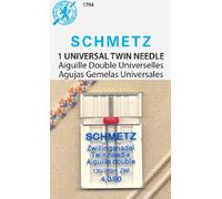 Euro-Notions Twin Machine Needle (1 Pezzi), Taglia 4.0/80