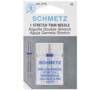euro-notions Twin stretch Machine Needle, 4/190,5 cm by euro-notions