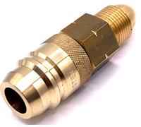 Euro Portogallo Gas Gpl Riempimento Filler A UK Bombola Del Propano Adattatore