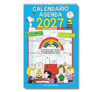 EURO PUBLISHING: Calendario Agenda Peanuts 2027 - Prodotto ufficiale - cm 29x44