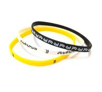 EURO PUBLISHING Tris braccialetti in silicone Juventus - Prodotto Ufficiale
