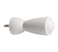 EURO WALE Fermaporta in PVC CIVIC INDUSTRIE - Bianco - 70 mm - 08-0201