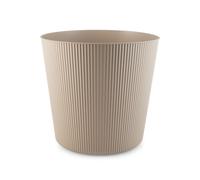 Euro3Plast Coprivaso con ruote Fyre colore sabbia cm. 40