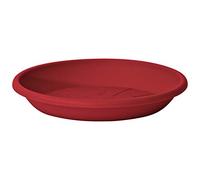 EURO3PLAST Medea Sottovaso 20 24 28 32 40 cm, colori: rosso, giallo mango o blu petrolio (20 cm, rosso)