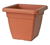 Euro3plast Vaso Krea Quadro Plastica Cm 45 Tipo Cotto 01