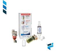 EuroAcque Kit Salvacaldaia 1 Defangatore Filtro Magnetico Dosatore Polifosfati N