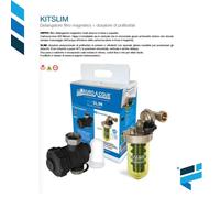 Euroacque kit salvacaldaia con filtro e dosatore mod. KIT SLIM KITDUOV2