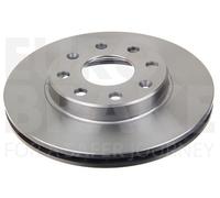 EUROBRAKE 2X Disco Freno Ø236Mm Ventilato Per Chevrolet Spark 1.0 1.2 Aveo/Kalos