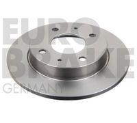 EUROBRAKE 2x Disco Freno Ø250mm Pieno per Mitsubishi COLT VI 1.3 1.1 5815203036