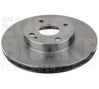 EUROBRAKE 2X Disco Freno Ø255Mm Ventilato Per Mazda MX-5 II 1.6 16V 1.8