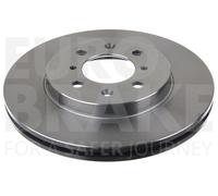 EUROBRAKE 2X Disco Freno Ø258Mm Ventilato Per Honda Jazz II 1.3 Idsi 1.2I-Dsi