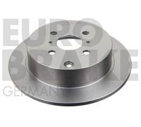 EUROBRAKE 2x Disco Freno Ø269mm Pieno per Toyota Yaris 1.0 1.4 D-4D 5815204581