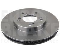 EUROBRAKE 2X Disco Freno Ø282Mm Ventilato Per Honda CR-V I 2.0 16V 4WD HR-V 1.6