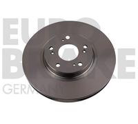 EUROBRAKE 2X Disco Freno Ø300Mm Ventilato Per Honda Accord VII 2.0 2.4