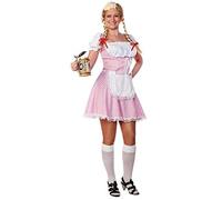 EUROCARNAVALES Costume bavarese rosa - donna, M