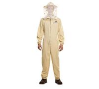 EUROCARNAVALES Costume da Apicoltore Maestro Matthias Beige-Colore Generale Professione di Apicoltore Carnevale (S)
