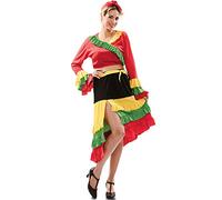 EUROCARNAVALES Costume da Ballerina di Rumba per Donna - M/L