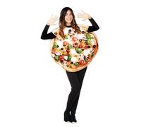 EuroCarnavales Costume da pizza per adulti, multicolore, taglia unica (ML)